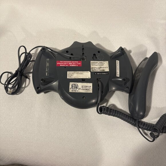 Batman Telephone-Model KSM6013-2005-Tone or Pulse Dial-Desk or Wall Mount-VTG - Picture 3 of 3